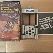 General Doweling Jig No. 840. Sizes 3/16, 1/4, 5/16, 3/8, 7/16, 1/2, Made In USA