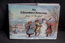 AN EDWARDIAN CHRISTMAS HC 1st Edition  John S. Goodall  1977  LIKE NEW