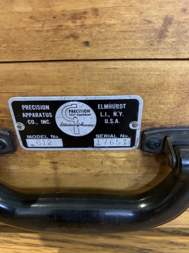 Vintage Precision Models Series 612 Tube and Battery Tester with manual. - Bild 4 von 6