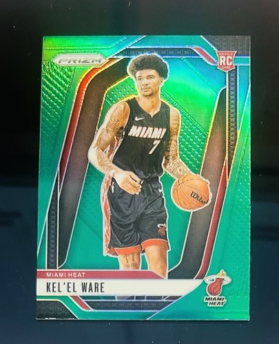 2024-25 Panini Prizm - Kel'el Ware #248 Green Prizm (RC)