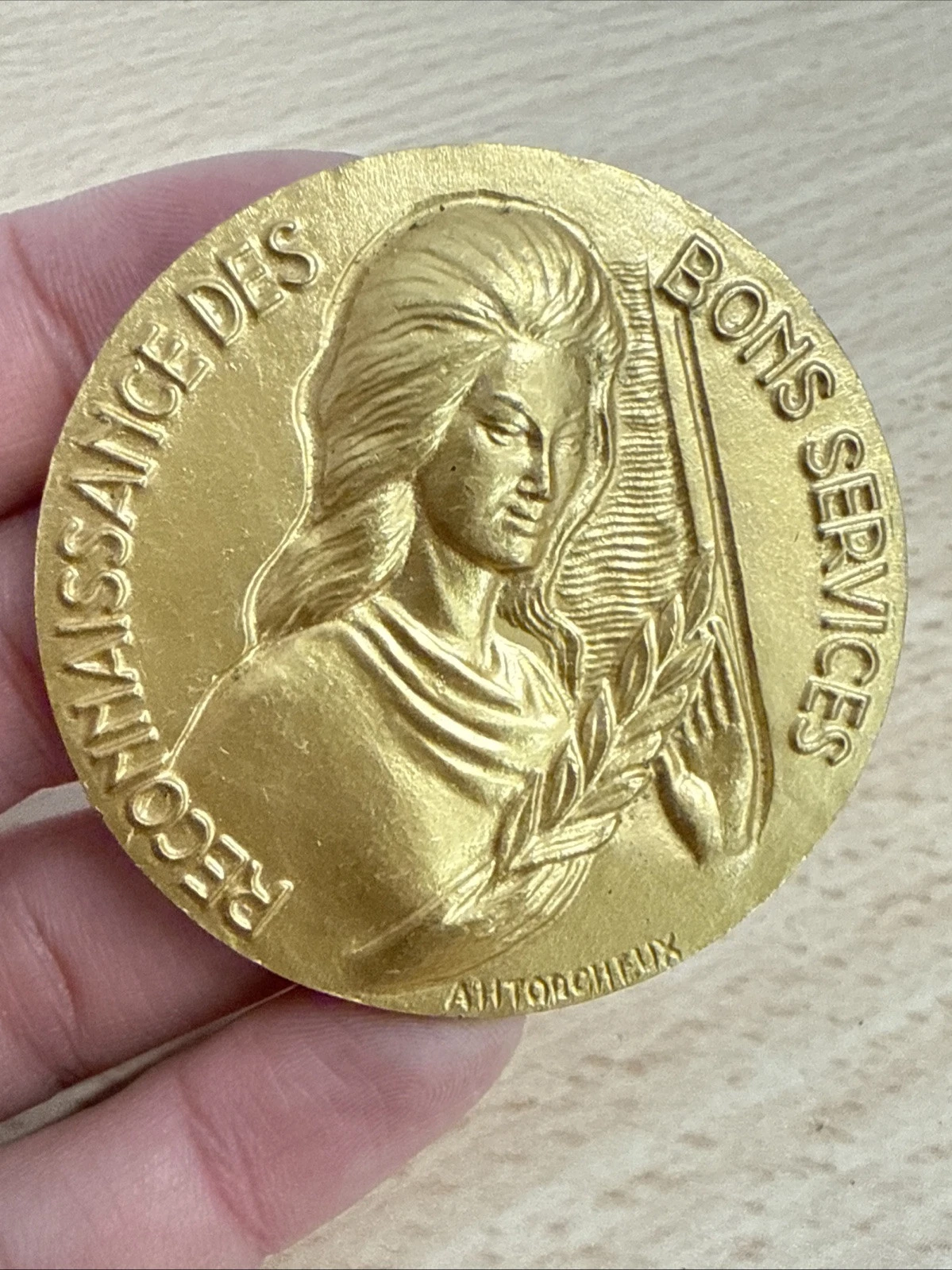 Médaille Reconnaissance Des Bons Services En Bronze 1978