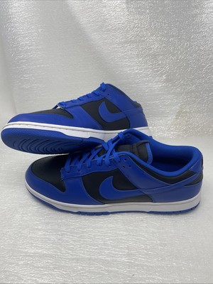 Nike Dunk Low Black Hyper Cobalt (2021) - Size 14 - DD1391-001
