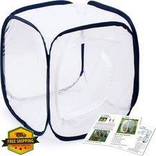 Insect Butterfly Habitat Cage, 12" Pop-up Terrarium