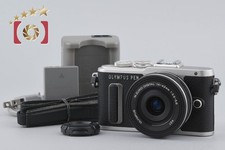 "Count 757" Olympus PEN E-PL8 Silver 16.1 MP Digital Camera 14-42 Lens