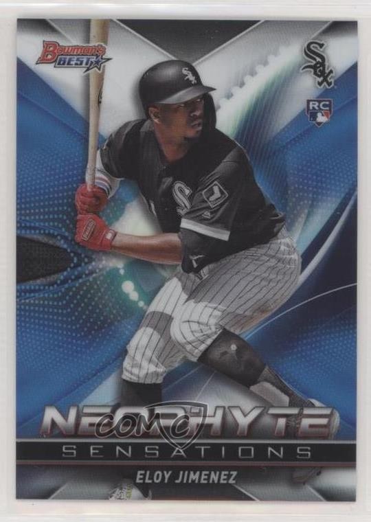 2019 Bowman's Best Neophyte Sensations Eloy Jimenez #NS-9 Rookie RC fo7