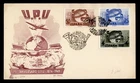 DR WHO 1949 SPAIN FDC UPU 75TH ANIV DD CACHET COMBO R29207
