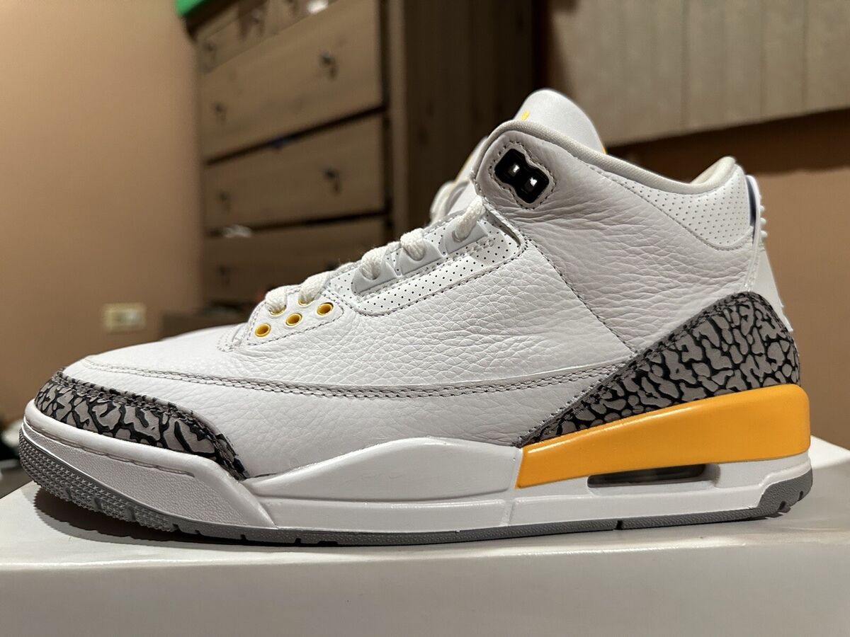 Nike Air Jordan III 3 Laser Orange Yellow Kobe CK9246 108 Nike Air Jordan III 3 Laser Orange Yellow Kobe CK9246 108