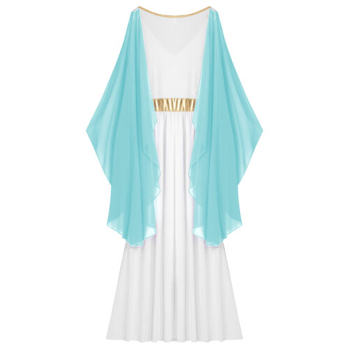 Damen Kleid Angenehmes Kostüm Ärmellos Robe Nachtclub Toga Weiches Maxikleid - Bild 28 von 43