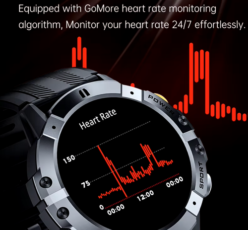 Sport Smart Watch , AMOLED, Android, IOS,für Männer 410mAh Batterie 1,52 Zoll - Zdjęcie 12 z 20