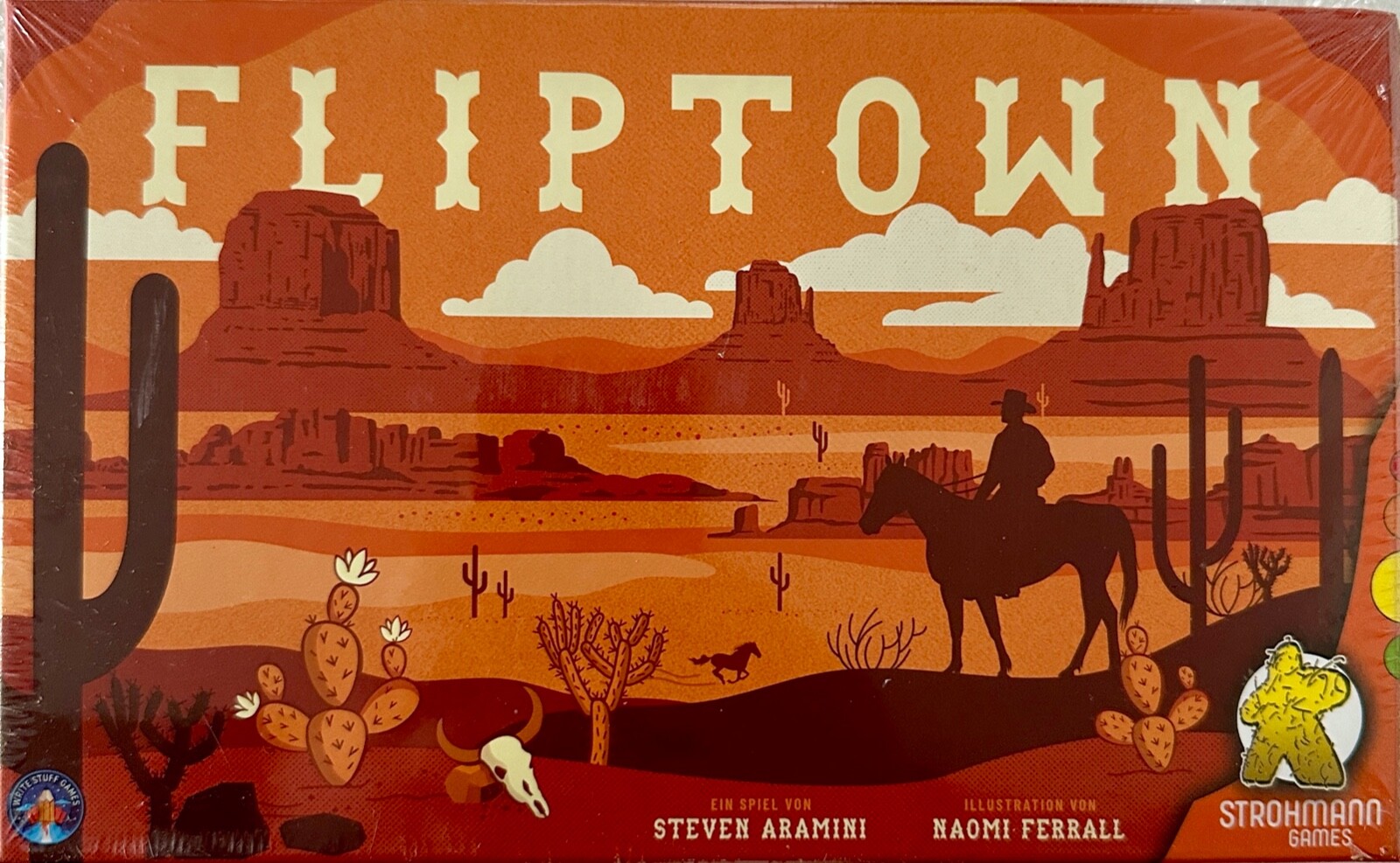 Fliptown & The Border Areas Strohmann Games Family Game Board Game Expert Game