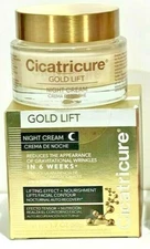 CICATRICURE GOLD LIFT  NIGHT CREAM  50G EACH REDUCE WRINKLES 