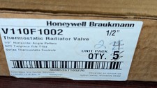 (1) Honeywell 1/2" Thermostatic Radiator Valve V110F1002 NEW