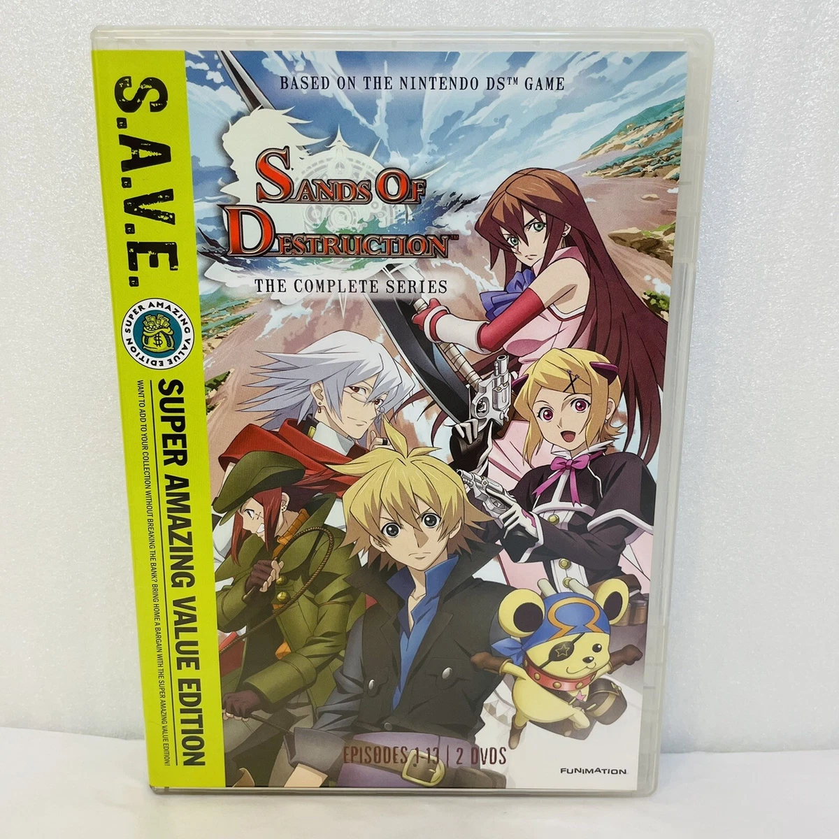 Sands of Destruction: Complete Series S.A.V.E. (DVD) Anime 2 Discs 13 Episodes