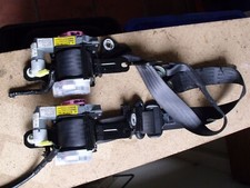 MAZDA MX5  PAIR OF SEAT BELTS BLACK LEFT RIGHT MK2 mk2.5 NB nbfl 1998 to 2005