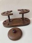 Vintage Rustic Smoking Pipe Holder w/ Tobacco Jar From Palm Beach Estate Home + — photo 7