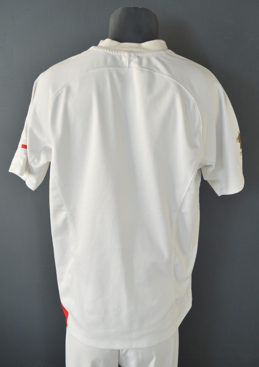 美品⭐️ラグビーシャツ Rugby World Cup 2007 Vintage England Rugby World Cup 2007 Nike Rugby Shirt XLarge