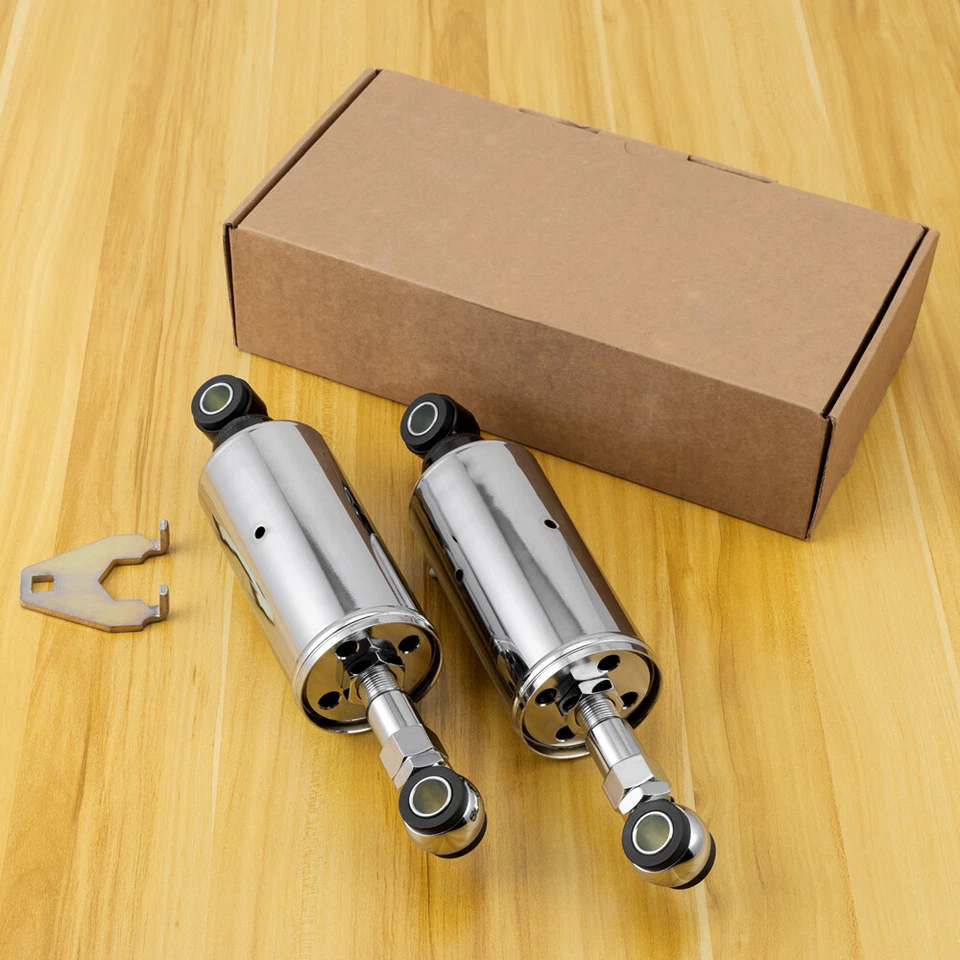 Par de amortiguadores traseros de 11" para Harley Softail 1889-1999 Custom Heritage Springer Fatboy Foto 3 de 4