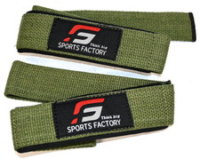 Sports Factory Think Big Pair of Neoprene Padded Weight Lifting Power Straps