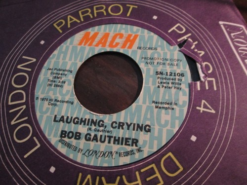 Bob Gauthier - One Eyed Jack / Laughing, Crying NEW - Picture 2 of 2