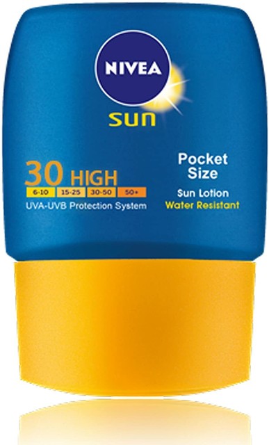 nivea travel size sunscreen