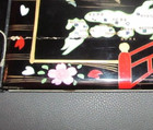 Vintage 1950's Lacquer Japanese Abalone Inlay Painted Photo Album 19 Pictures — photo 2