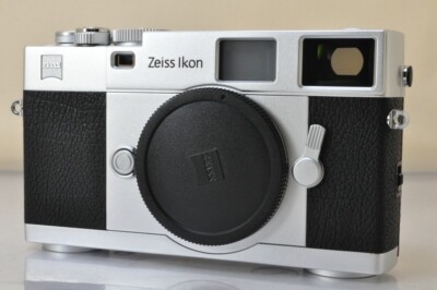 TOP MINT] Zeiss Ikon ZM Silver Rangefinder Film Camera Body From