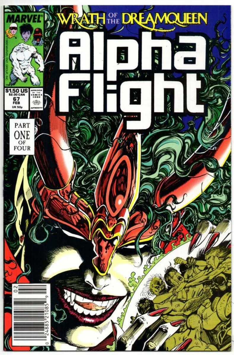 Alpha Flight 全巻セット フィルムコミック ALPHA FLIGHT #67, VF/NM, Marvel, Dream Queen 1983 1989, more in