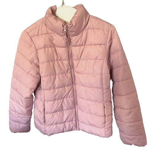 Veste Fille The Children's Place Rayée Taille 10-12 - Légère Usure (trou Dans Capuche)