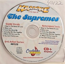 40122 SUPREMES CHARTBUSTER KARAOKE LOT VA