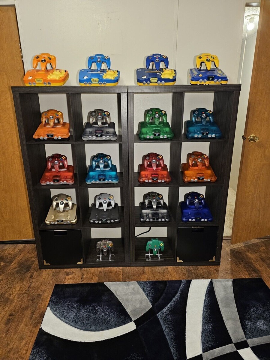 Nintendo 64 Pikachu Pokemon N64 Console Display Stand Floating