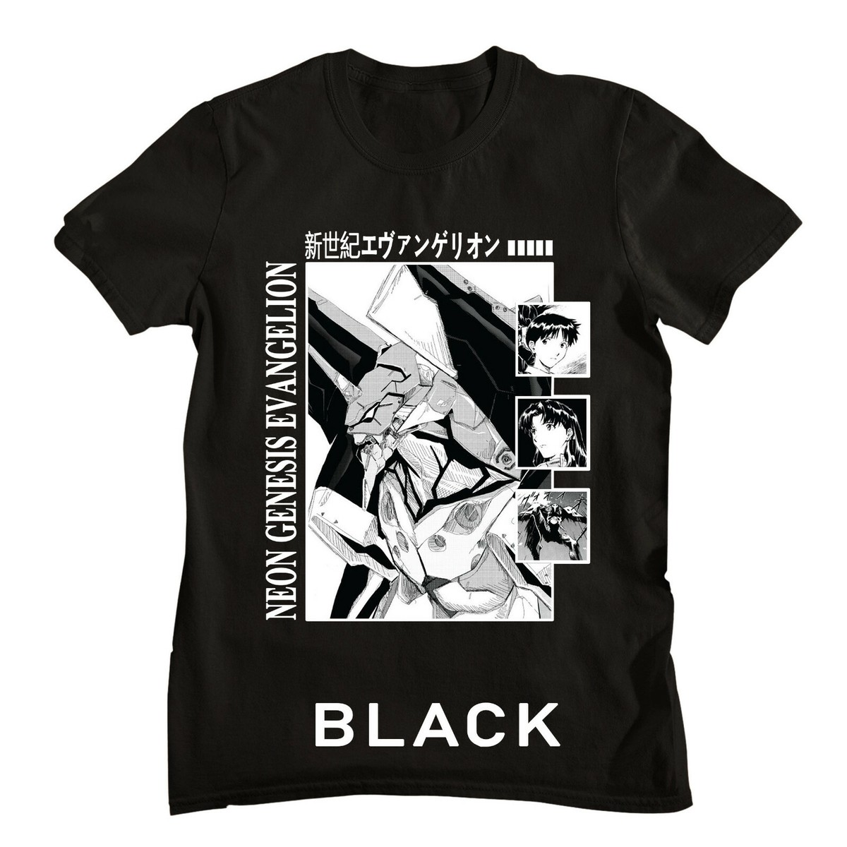 Neon Genesis Evangelion T-Shirt,Unit 01,Eva,Akari Supply