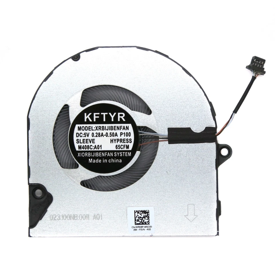 VENTILATEUR CPU FAN DELL INSPIRON 15 5510 / 5515 / 5518 - 0KRK6P - Photo 3/3