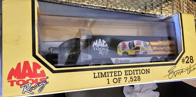 Racing Champions Mac Tools #28 Ernie Irvan Transporter  Semi Truck & Trailer NIB