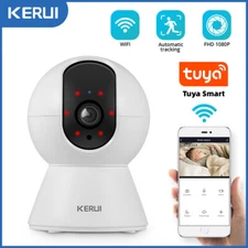 KERUI IP Camera Tuya Smart WiFi Surveillance Audio Cam CCTV Home Indoor 3MP/5MP