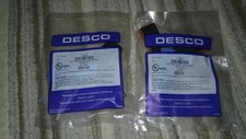 Two Desco 17202 Heel Grounders with 2 Megohm Resistor (MADE IN USA)