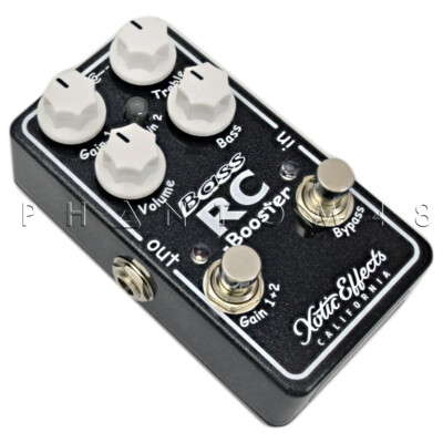 Xotic Effects - Bass RC Booster -Transparent Boost Effects Pedal