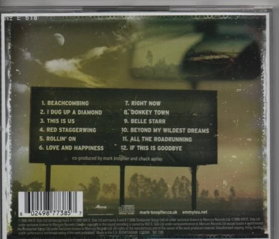 3 CD Emmylou Harris/Duets/Profile II/Mark Knopfler/ All the Roadrunning/34 Songs - Bild 4 von 4