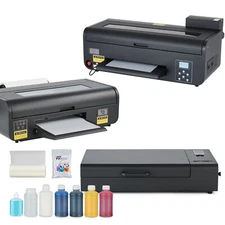 CREWORKS A3 DTF Printer T-Shirt Direct to Film Printer with Oven & Film Roll