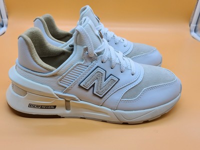 new balance 997s saffiano leather white