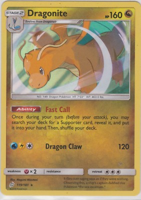 dragonite pokemon card holographic Dragonite Holographic Pokmon TCG Pocket Self Made Card - Sharp Details!