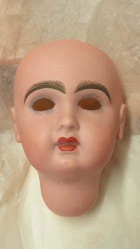 ANCIENNE poupée Tête Jumeau bouche fermée en biscuit France