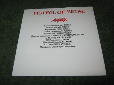 Anthrax CD まとめ売り 廃盤多数 Anthrax 1984-1995 Studio Albums UK Cd Album TEN CDS 1984-1995
