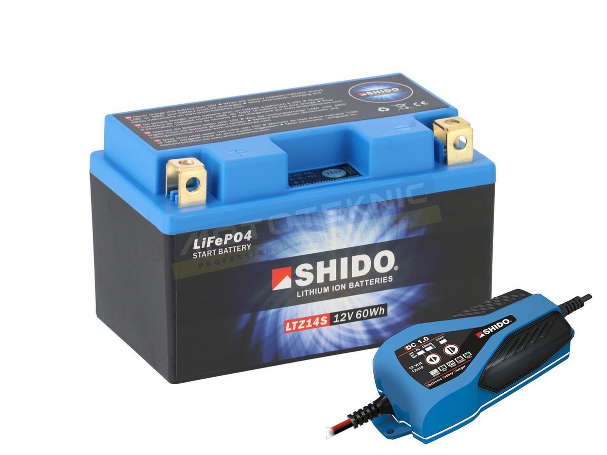 KTM 1090R Adventure 2017-2019 Shido Lithium Battery Charger