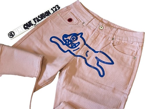 Billionaire Boys Club Distressed Helmet Logo Denim Pants Size
