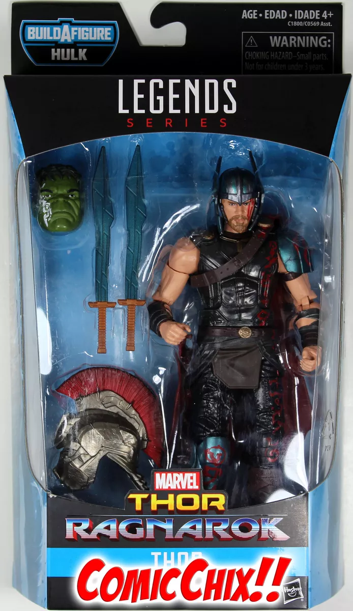 Thor e Hulk Marvel Legends Series: Thor Ragnarok - Hasbro