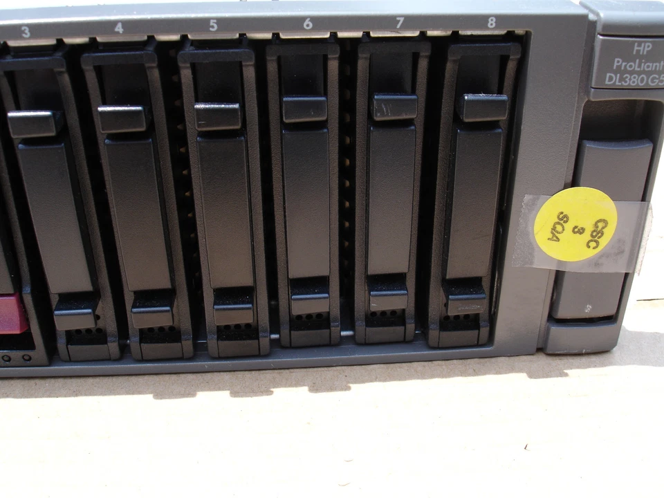 HP ProLiant DL380 G5 2x Xeon 2.0GHz Quad Core X5130 16GB RAM 2x72GB 10K HD 2.5" - Image 2 of 4