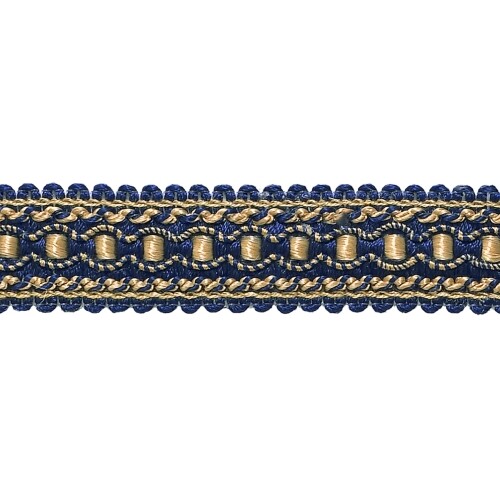 DÉCOPRO 1"" Imperial Collection Gimp Braid Trim, Nautical [Sold By The Yard]