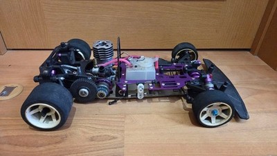 MUGEN SEIKI K2-X495 1/10 RC Gas Engine Car Novarossi EX15 Tested