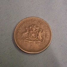 1985 Coin, Chile, 100 Pesos, 