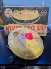 Marx Mystery Space Ship Gyro-Powered Toy 1962 w/ Box  And Crank Only ..Read!!! — photo 2